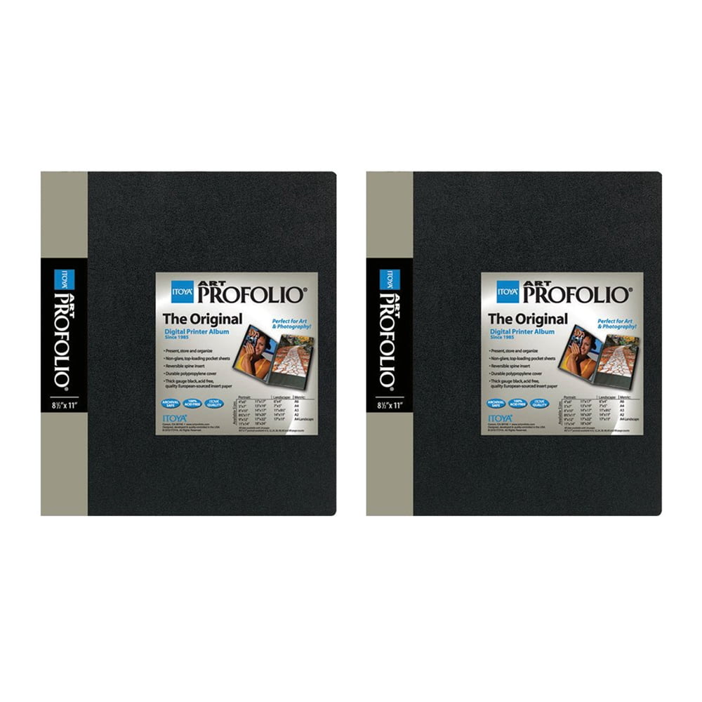 Itoya IA124 The Original Art Profolio Kit Of 6 for 4X6 Inch Photo