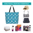 thumbnail image 6 of Kdxio Daisies Flowers Casual Tote Bags Women Big Capacity Shoulder Bag for Women Travel Shoulder Bags Handbags, 6 of 8