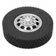 thumbnail image 2 of 2Pcs 85mm 10 Hole Aluminum Front Wheel Rims with Rubber Tires for Tamiya 1/14 Tractor Truck, 2 of 4
