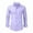 Purple, variant on Busydd Mens Dress Shirts S-3XL Stylish Solid Color Long Sleeve Formal Business Casual Shirt Turndown Collar Button Down Shirt Comfortable Slim Mens Shirt