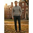thumbnail image 7 of Men's Stretch Dress Pants - 4-Way Elastic Straight Fit for Fall/Spring (280GSM), 7 of 7