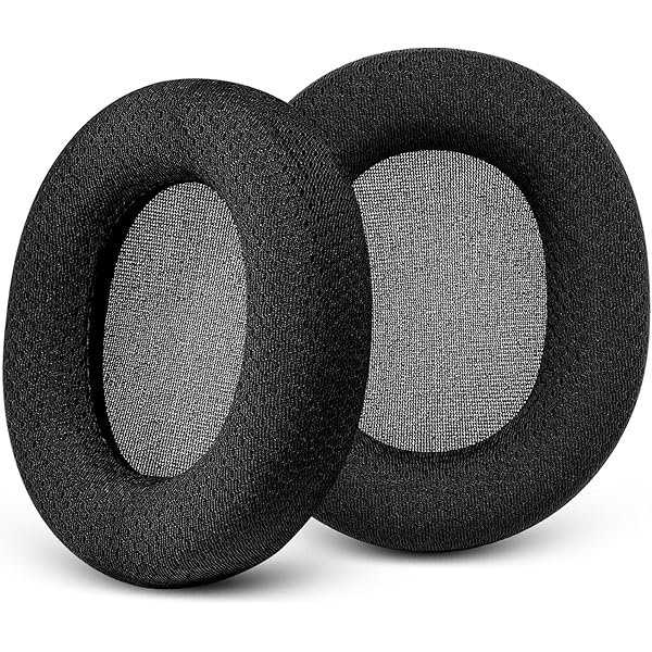 wonima11 GEVO Ear Pads Replacement for SteelSeries Arctis 1/3/5/7/7+/7P/7P+/7X/7X+/9/9X/Pro/Prime (Do Not Fit Any Arctis Nova) Headset, Earpads Cushions with Memory Foam (Mesh Black)