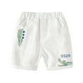 thumbnail image 2 of Kkkded Kid Sport Shorts for Boys Shortie Shorts Pants Toddler Summer Elastic Cute Cartoon Dinosaur Sport Shorts Baby Fifth Pants Sweatpants for 1-6Years, 2 of 10