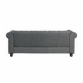 thumbnail image 2 of Morden Fort Sofas for Living Room Furniture Sets, Fabric Linen Couch Grey, 2 of 6