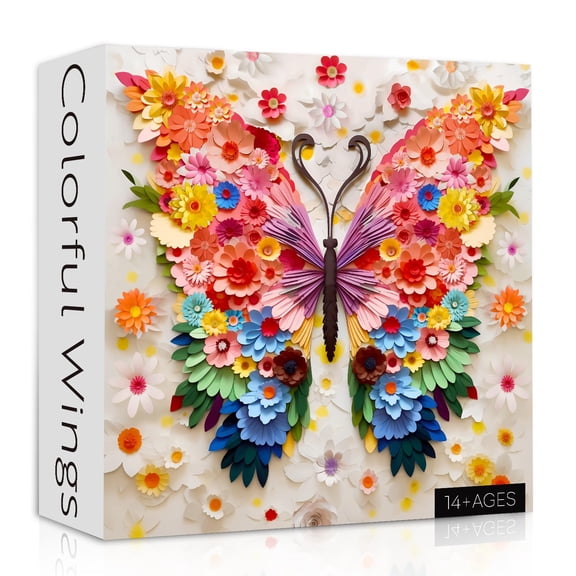 Puzzle Puzzling Butterfly de 1000 piezas para adultos