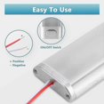 thumbnail image 3 of Interior LED Light Bar 120 LED Strip Light Bar with Switch 12V-85V White Lamp Interior Light for Motorhome Car Camper Van Bus Caravan Kitchen Bathroom, 3 of 5