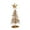 16cm, variant on Shoreew Gold Spiral Christmas Tree Decor Glittering Tabletop Tree with Star Topper for Holiday Home Office Table Centerpiece Mantel Shelf Decor