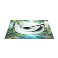 thumbnail image 3 of Ryvnso Placemats Set of 4 Tropical Forest Dining Mats Heat-Resistant Non-Slip Washable Table Mat, 3 of 8