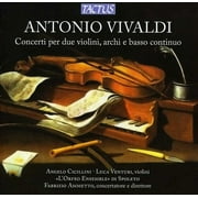 Luca Venturi - Concerto for Two Violins Strings & Continuo - Classical - CD