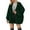 Dark Green, variant on HCYSFG Womens Oversized Cardigan Sweater Open Front Long Sleeve Drop Shoulder Loose Fit Textured Knit Everyday Layering Tops