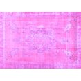 thumbnail image 1 of Ahgly Company Indoor Rectangle Abstract Purple Contemporary Area Rugs, 4' x 6', 1 of 4