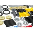thumbnail image 4 of 270PCS Technic-Parts.Gear-Differential-Gearbox-Rack,Pin-Connector Axle Cross Axle-Connector-Piece-Set Chain-Link-Pins Connector Joints Brick Building-Bricks-Block-Technical Toys, 4 of 5