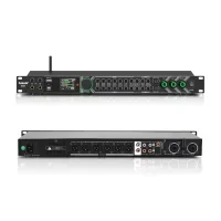 FULODE K-8 Professional KTV Digital Pre-stage Effector Anti-howling Audio Processor Echo USB MP3 Bluetooth Optical,with Remote Control,For Household Reverberator Karaoke,Stage, Performance