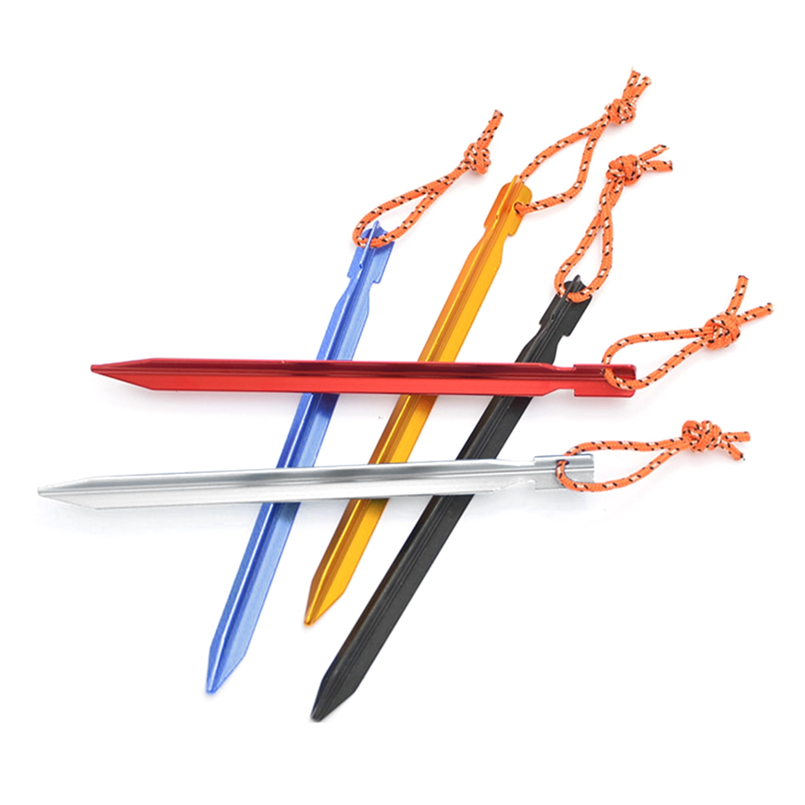 Aluminum Alloy Tent Stakes Must Have Camping Accessories for Stability & Easy Assembly and Easy Camping Set