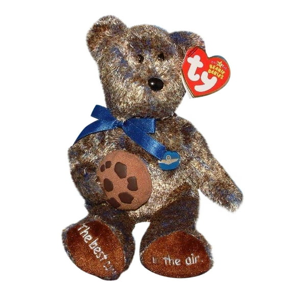Ty Beanie Baby: Chocolate Chip the Bear - Midwest Airlines Exclusive | Stuffed Animal | MWMT's