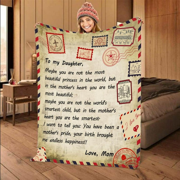 My daughter fleece blanket sales