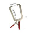 thumbnail image 6 of HFS (R) 18 inch C Clamp Locking Pliers Heavy Duty C Clamps with Swivel Pads and Rubber Handle Sleeve, 6 of 6