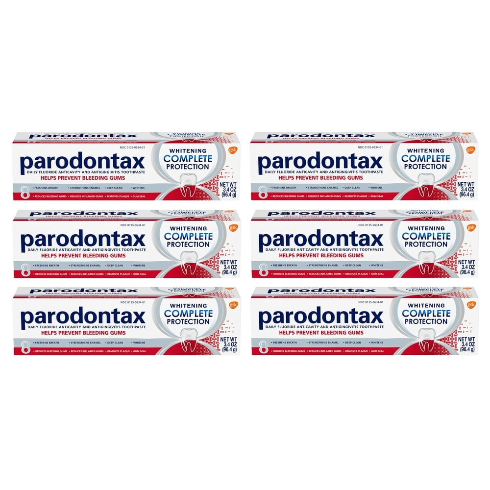 Parodontax Complete Protection Teeth Whitening Toothpaste for Bleeding