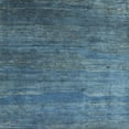 thumbnail image 1 of Ahgly Company Indoor Square Contemporary Blue Abstract Area Rugs, 7' Square, 1 of 6