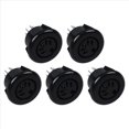 thumbnail image 1 of 5X Adaptador de Conector de Cable de Teclado Montado en Panel Clavija DIN de 5 Hembra, 1 of 8
