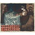thumbnail image 3 of Édouard Vuillard 14x12 Black Modern Framed Museum Art Print Titled - Maternity, 1895 - 1896 (1895 - 1896), 3 of 5