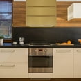 thumbnail image 5 of Akicon 30" Stainless Steel Range Hood, 3 Stacks Modern Box Ducted Kitchen Hood with Powerful Vent Motor, Wall Mount, 30"W*30"H*14"D, Matte Gold, 5 of 7