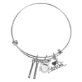 thumbnail image 1 of WHAMVOX Drummer's Style Accessory Drum Bracelet Stainless Steel 1Set Ideal For Stage Performances, 1 of 8