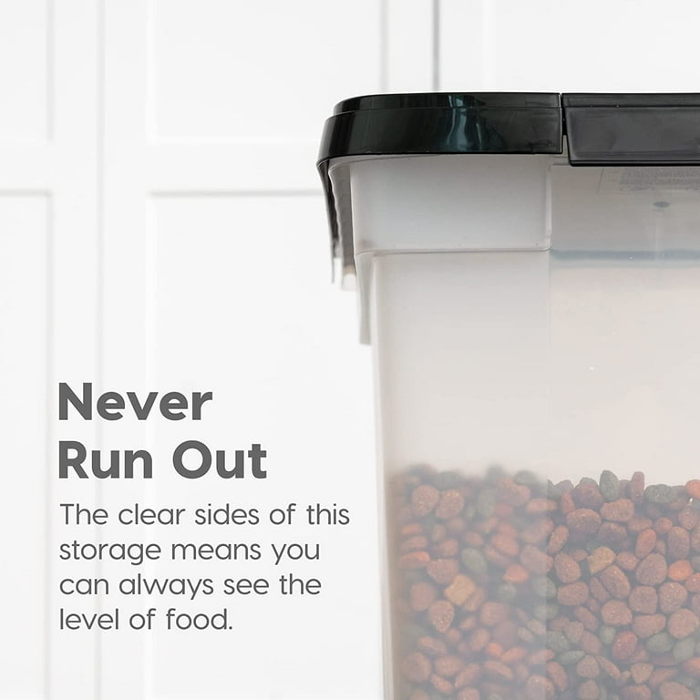 IRIS USA 65 Qt WeatherPro Airtight Pet Food Storage with Removable Casters photo 6