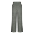 thumbnail image 6 of Huowey Yoga Pants Women Bell Bottoms Fashion Solid Solid Slim Fit Stretch Skinny Leggings High Waist Tummy Control Bootcut Bell Bottom Comfy Flared Gym Workout Trousers,Grey,L, 6 of 8