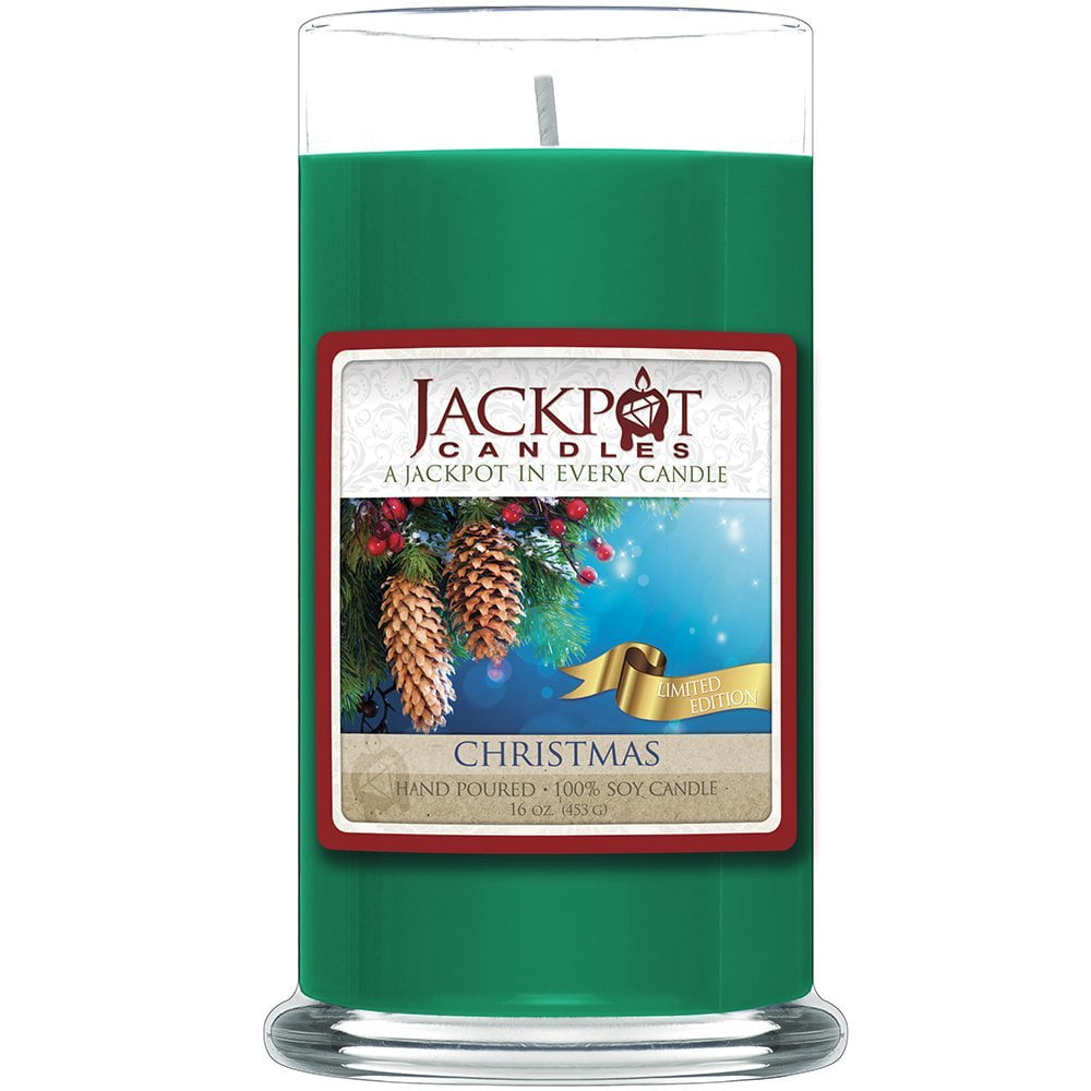 Christmas Candle with Ring Inside (Surprise Jewelry Valued at 15 to