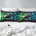 thumbnail image 4 of Erosebridal Fast Car Sheet Set Twin,Extreme Sports Bedding Sets Twin Size,Plaid Buffalo Twin Sheet Sets,Super Cozy Teens Bedroom Decor,3pcs, 4 of 7