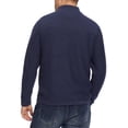 thumbnail image 3 of Flag & Anthem Men's Henryville 1/4 Zip Pullover Sweater, Navy Heather, Small, 3 of 3