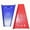 BLUE+RED, variant on DEXIMRO 2-Pack Magnetic Wrench Organizer, 24-Slot Premium Wrench Rack Holder Tool Trays for Toolboxes Drawer Storage, SAE (1/4" - 1-1/16") & Metric (Black+Green)