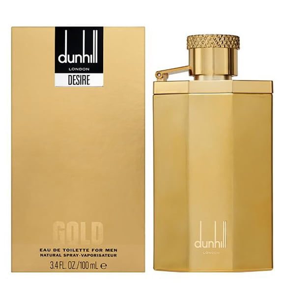 Alfred Dunhill Men's Desire Gold For Men EDT 3.4 oz Fragrances 085715801968