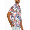 thumbnail image 3 of Men Hawaiian Shirt Vacation Short Sleeve Casual Button Down Shirts Summer Beach Shirt, 3 of 4