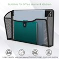 thumbnail image 6 of Pro Space 3-Pocket Wall Mount File Organizer Office Mesh Collection, 6 of 9