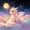 Blue Purple, variant on Manfei Cute Dragon Animals Blackout Curtains,Fantasy Cloud Stars Window Curtains Pack of 2 (38x45 Each),Yellow Pink
