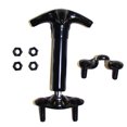 thumbnail image 1 of Convient 1987-1995 Jeep Wrangler YJ Crown Automotive Loquet de Capot HC4 Revêtement en Caoutchouc; Noir; Métal; Simple, 1 of 4