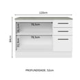 thumbnail image 3 of Gabinete Bajo Bufetera Madesa Agata 120cm Con Encimera BB 02, 3 of 5