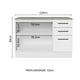 thumbnail image 3 of Gabinete Bajo Cocina Madesa Agata Con Encimera Blanco, 3 of 5