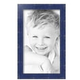 thumbnail image 2 of ArtToFrames 10" x 17" Navy Blue Picture Frame, 10x17 inch Blue Wood Poster Frame (WOM-4603),  Pack, 2 of 8