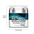 thumbnail image 3 of Clearance, 1.7FLOZ Face Moisturizer Retinol Lotion - Day & Night Moisturizing Lotion- Neck & Neckline Lotion With Collagen & Hyaluronic - Skin Care Facial Moisturizer, 3 of 4