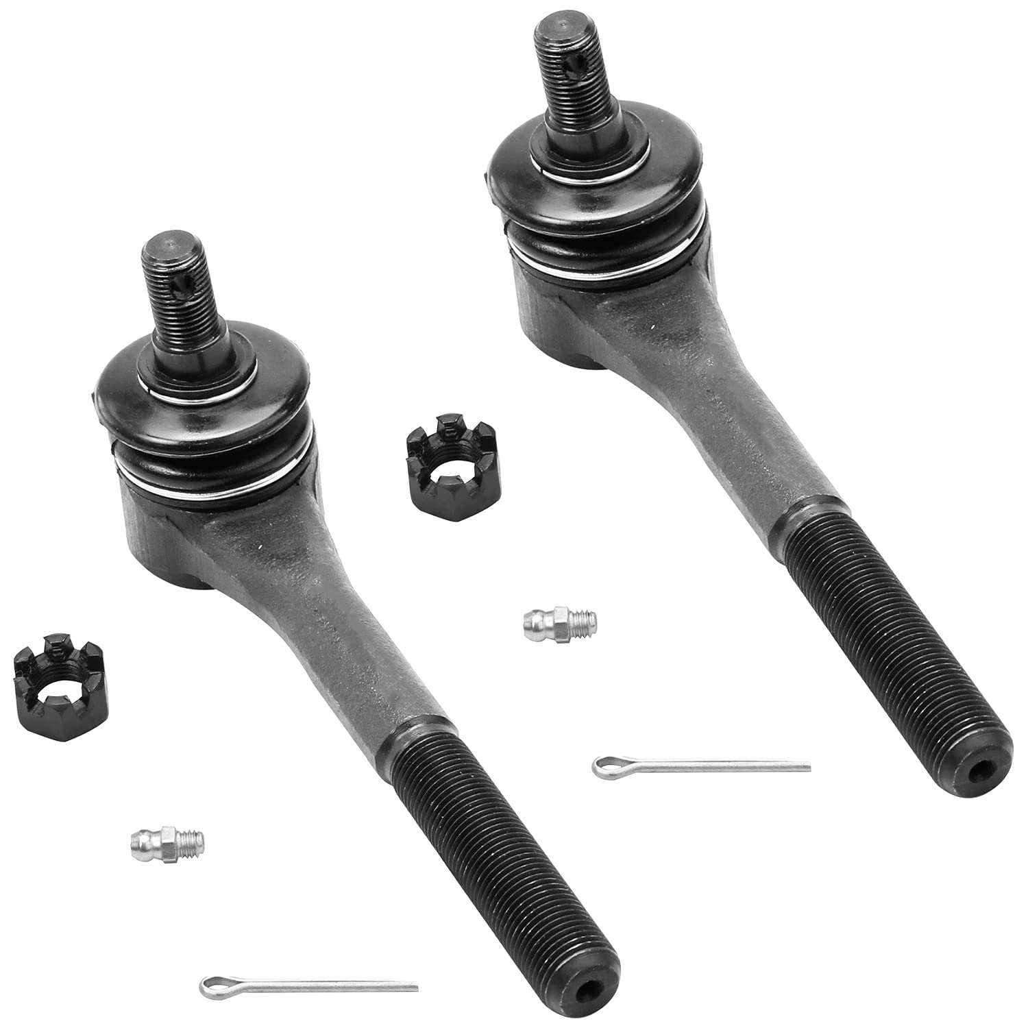 Detroit Axle - 16pc Front Suspension Kit for 1998-2002 Mercury Grand Marquis Lincoln Town Car Ford Crown Victoria, Ball Joints Tie Rods Pitman Idler Arms Adjusting Sleeves Front Rear Sway Bars