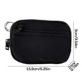 thumbnail image 2 of EARKITY Small Wallet, Coin Purse, Keychain Wristlet Wallet, Dual Pouch Wristlet Portable, Small Change Purse Keychain Card Holder, 2 of 2