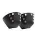 thumbnail image 2 of 1 par de protectores de dedos para patines de ruedas, equipo de cuero Artificial, puntera deportiva extraíble Negro kusrkot Protectores de dedos de skate, 2 of 5