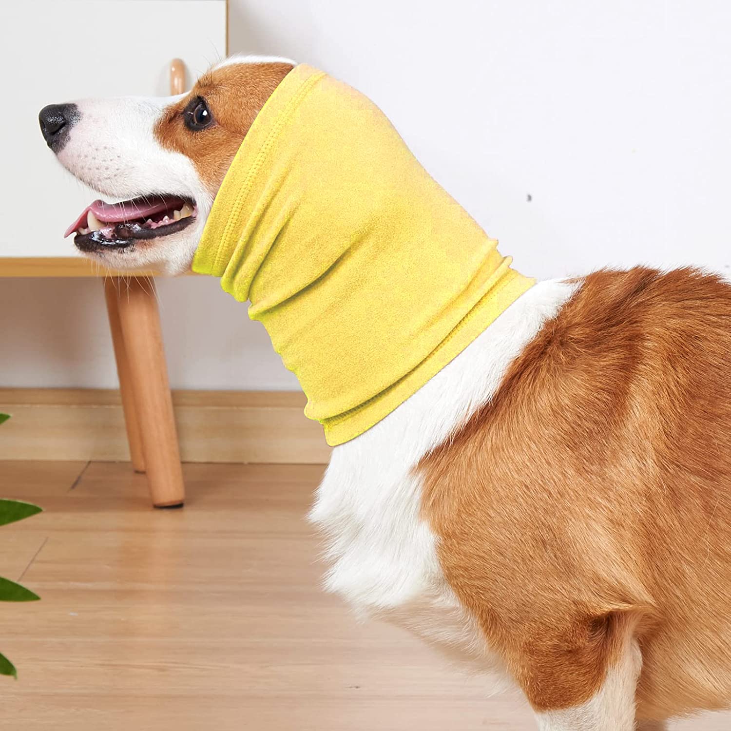 Calming Dog Ears Cover for Noise Reduce, Pet Hood Earmuffs for Anxiety Relief Grooming Bathing