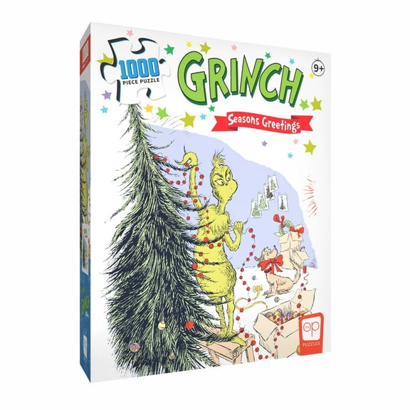 Grinch Decorating 1,000 Piece Jigsaw Puzzle, by Usaopoly