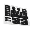 thumbnail image 4 of Button Repair Decals, Driving Safely Car Interior Button Repair Sticker Peel Proof Waterproof  For Mk5 1K B6, 4 of 7