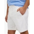 thumbnail image 4 of Chaps Men's & Big Men's Flat Front Flex Oxford Shorts, Sizes 30-42, 8" Inseam, 4 of 6