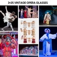 thumbnail image 3 of Tignapoo Vintage 3x25mm Opera Binoculars with All-Metal Handle - Elegant White Finish, Compact Design for Concerts & Theater, Includes Carrying Case & Cleaning Cloth, 3 of 6